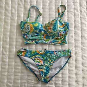 Ralph Lauren Paisley Bikini Set